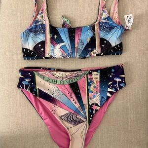Agua Bendita Multicolor Bikini Set